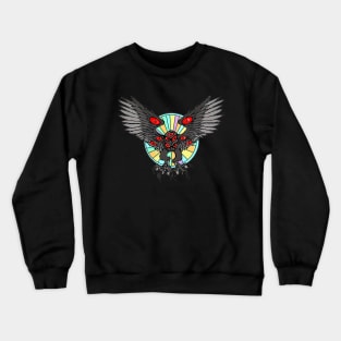 Biblically Accurate Mothman Crewneck Sweatshirt